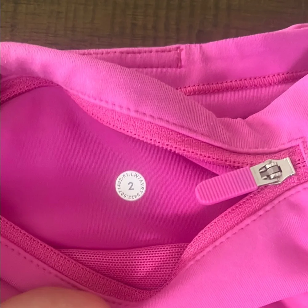 Lululemon 5 inch speed ups     Hot pink
SIZE 2 - Picture 7 of 10